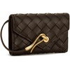 image:imageJW PEI Celeste Woven Textured Envelope Wallet  ChocolateChocolate