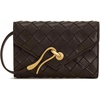 image:imageJW PEI Celeste Woven Textured Envelope Wallet  ChocolateChocolate
