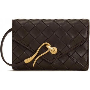 image:imageJW PEI Celeste Woven Textured Envelope Wallet  ChocolateChocolate
