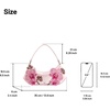 image:imageJW PEI Womens Lily Shoulder Bag  Orchid Embroidered Pink
