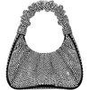 image:imageJW PEI Womens Gabbi Ruched Hobo HandbagCrystal Black