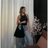 image:imageJW PEI Womens Laura Faux Suede Woven Shoulder Bag