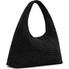 image:imageJW PEI Womens Laura Faux Suede Woven Shoulder Bag