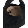 image:imageJW PEI Womens Laura Faux Suede Woven Shoulder Bag