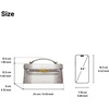 image:imageJW PEI Womens Noor Top Handle BagWhite Croc