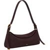 image:imageJW PEI Womens Elowen Faux Suede EastWest Shoulder BagDark Brown