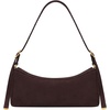 image:imageJW PEI Womens Elowen Faux Suede EastWest Shoulder BagDark Brown