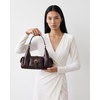 image:imageJW PEI Womens Estelle Pocket Shoulder BagDark Brown
