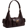 image:imageJW PEI Womens Estelle Pocket Shoulder BagDark Brown