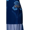 image:imageJW PEI Womens Iris Embroidered Plunge Sheer Overlay Maxi DressNavy Blue