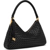 image:imageJW PEI Womens Lorena Woven Shoulder BagBlack