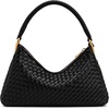 image:imageJW PEI Womens Lorena Woven Shoulder BagBlack