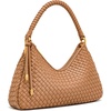 image:imageJW PEI Womens Lorena Woven Shoulder BagCamel