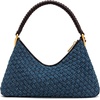image:imageJW PEI Womens Lorena Woven Shoulder BagDark Blue