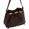 image:imageJW PEI Womens Mabel Soft Bow Shoulder BagDark Brown