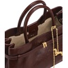 image:imageJW PEI Womens Maeve Dachshund Charm Satchel Tote BagDeep Burgundy