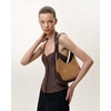 image:imageJW PEI Womens Willow Faux Suede Trim Hobo BagBrown