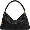 image:imageJW PEI Womens Lorena Woven Shoulder BagBlack