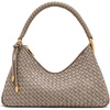 image:imageJW PEI Womens Lorena Woven Shoulder BagStone Taupe