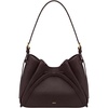 image:imageJW PEI Womens Mabel Soft Bow Shoulder BagDark Brown