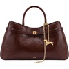 image:imageJW PEI Womens Maeve Dachshund Charm Satchel Tote BagDeep Burgundy