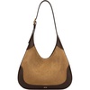 image:imageJW PEI Womens Willow Faux Suede Trim Hobo BagBrown