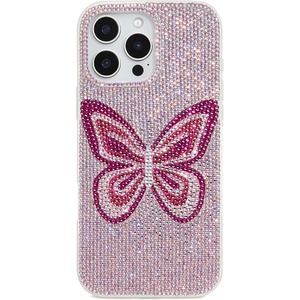 image:imageJW PEI Butterfly Crystal Phone Case  WhiteButterfly Pink